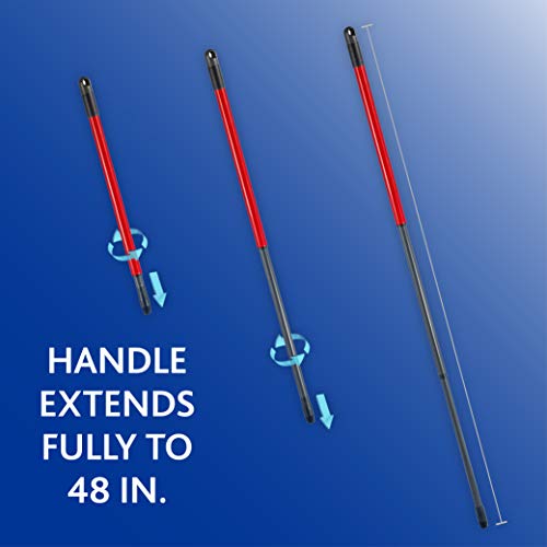 O-Cedar EasyWring Microfiber Spin Mop & Bucket Floor Cleaning System + 2 Extr...