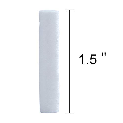 100 Count Cotton Rolls #2 Medium 1.5" Dental Gauze Cotton Rolls Non-Sterile 1...