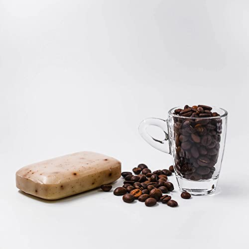 O Naturals 6 PCS Black Soap - Natural & Organic African Black Soap Bar - Char...