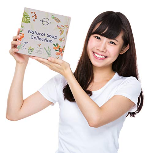 O Naturals 6 Piece Moisturizing Body Wash Bar Soap Collection. Face Soap Acne...