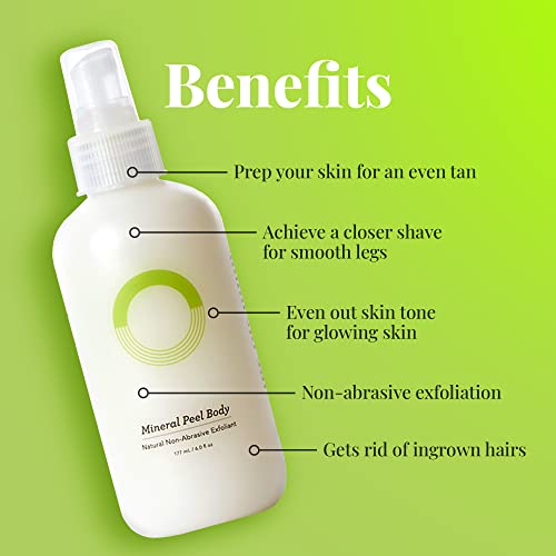 ORG Body Scrub Deep Gel Exfoliator for Glowing and Smooth Skin - Korean Exfol...