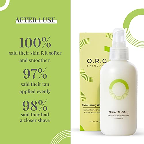 ORG Body Scrub Deep Gel Exfoliator for Glowing and Smooth Skin - Korean Exfol...