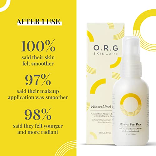 ORG Peel Off Face Cleanser for Gentle Exfoliation and Glowing Skin - Korean S...