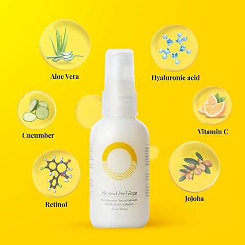 ORG Peel Off Face Cleanser for Gentle Exfoliation and Glowing Skin - Korean S...
