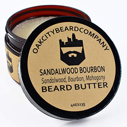 Oak City Beard Company - Sandalwood Bourbon - 4 Ounce - Beard Butter - Beard ...