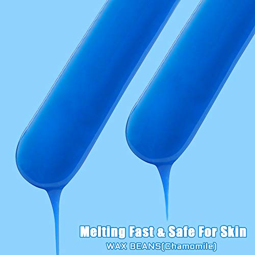 Oakeer Waxing Kit Hair Removal Women Men Wax Warmer Hair Removal at Home with...