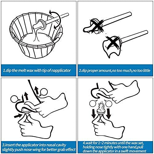 Oakeer Waxing Kit Hair Removal Women Men Wax Warmer Hair Removal at Home with...