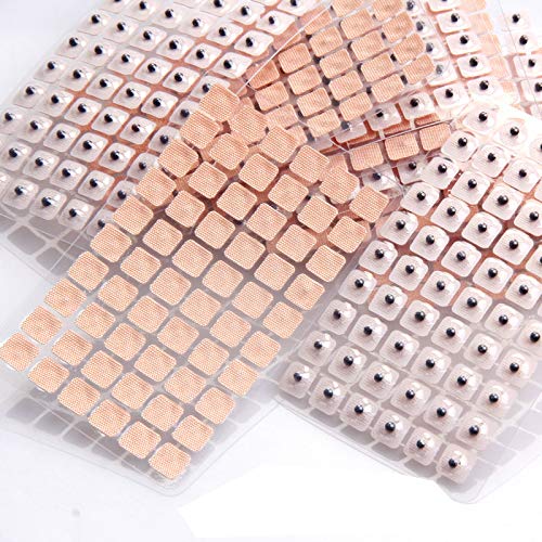 600 Counts Disposable Ear Press Seeds Acupuncture Vaccaria Plaster Bean Massa...