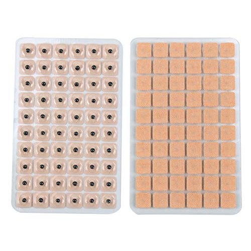 600 Counts Disposable Ear Press Seeds Acupuncture Vaccaria Plaster Bean Massa...