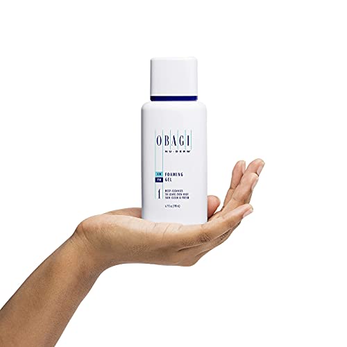 Obagi Nu-Derm Foaming Gel Cleanser with Aloe Vera - Gentle Cleanser for Face,...