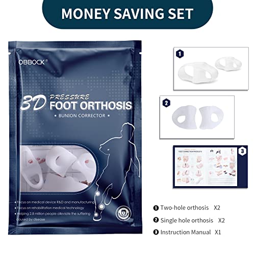 Toe Separator ,hammer toe corrector for women , Toe spacers for feet Gel Toe ...