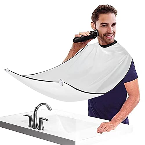 Obertanding Beard Bib Apron for Men,Beard Catcher for Shaving,Waterproof and ...