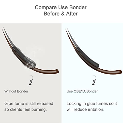 OBEYA Lash Bonder for Eyelash Extensions, Super Eyelash Bonder for Lash Exten...