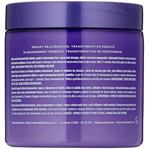 Obliphica Professional Medium to Coarse Seaberry Mask, 16.9 oz