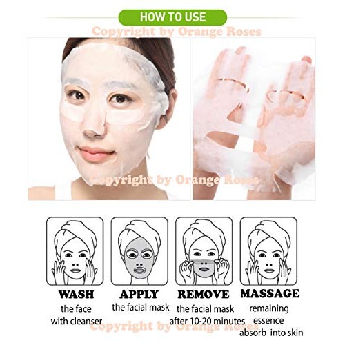 OBS lab] 16 pcs Ultra Hydrating Essence Facial Mask Sheets ( 16 types x 1 eac...