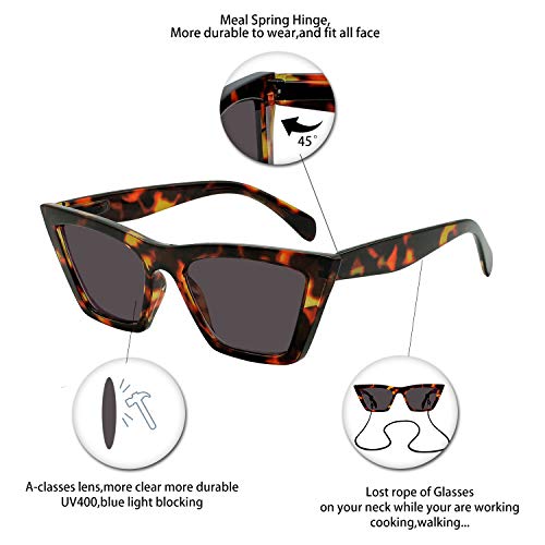 OCCI CHIARI Reader Sunglasses Women with Magnification 1.5 UV Protection Outd...