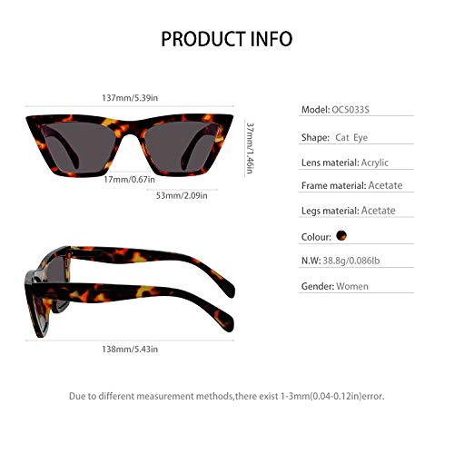 OCCI CHIARI Reader Sunglasses Women with Magnification 1.5 UV Protection Outd...