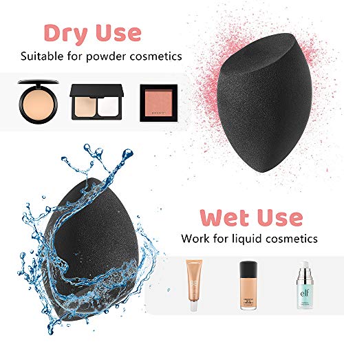 Makeup Sponge 6 Pcs Foundation Blending Beauty Sponge Makeup Blender Set,Flaw...