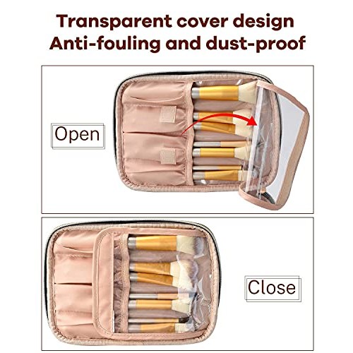 Makeup Bag,Cosmetic Bags for Women Travel Makeup Organizer Bag, Large Capacit...