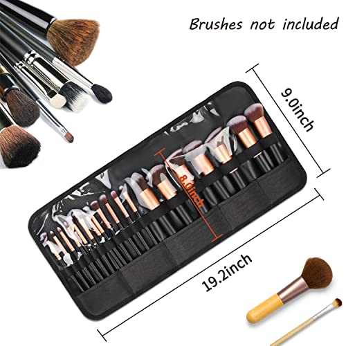 Makeup Brush Holders,Makeup Brush Organizer,Travel Makeup Brushes Bag Cosmeti...