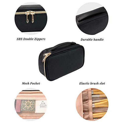 Small cosmetic bag,Portable Cute Travel Makeup Bag for Women and girls Makeup...