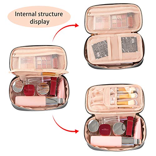Small cosmetic bag,Portable Cute Travel Makeup Bag for Women and girls Makeup...