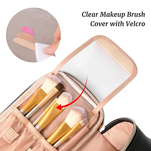 Small cosmetic bag,Portable Cute Travel Makeup Bag for Women and girls Makeup...