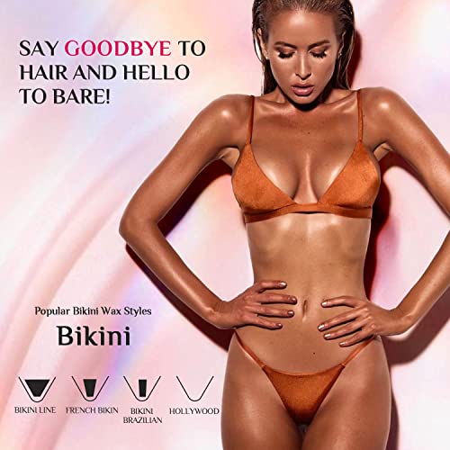 Waxing Kit, Digital Wax Warmer Kit for Coarse Hair Removal, Home Wax Kit with...