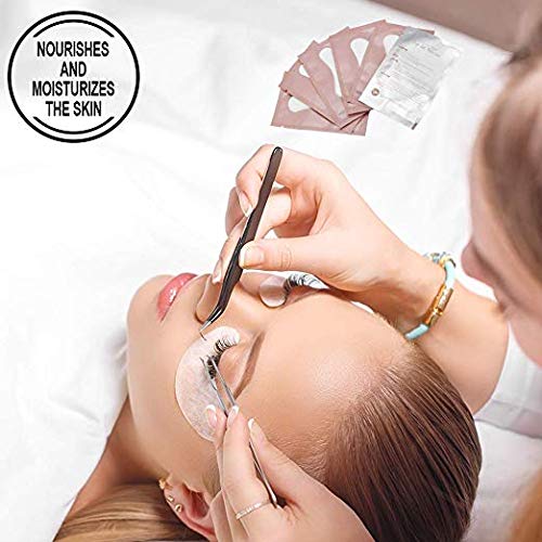 100 Pairs Under Eye Gel Pads Hydrogel Eye Patches for Eyelash Extension -100%...