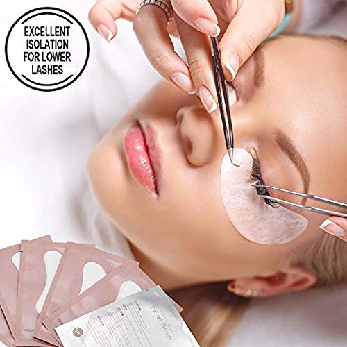 100 Pairs Under Eye Gel Pads Hydrogel Eye Patches for Eyelash Extension -100%...