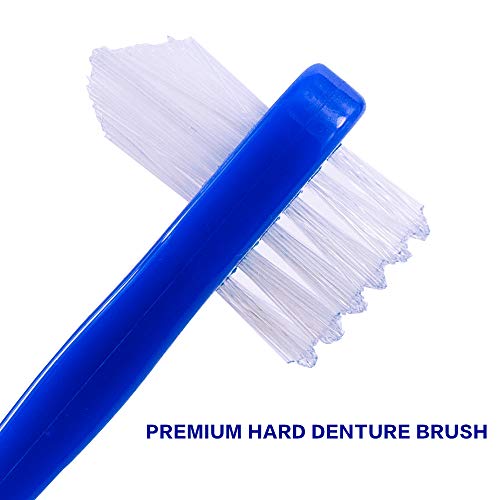 Denture Cleaning Brush hygienic Denture Cleaner Set, T-Shaped Denture Special...