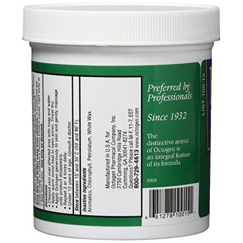 Octogen - 8772 Pain Relieving Heating Rub, Original Formula, Green Label, 15 oz