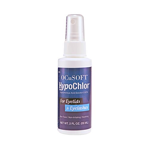 OCuSOFT Hypochlor Hypochlorous Acid Solution Spray 0.02% 59 Milliters, Eyelid...