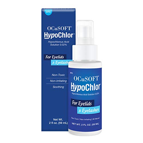 OCuSOFT Hypochlor Hypochlorous Acid Solution Spray 0.02% 59 Milliters, Eyelid...