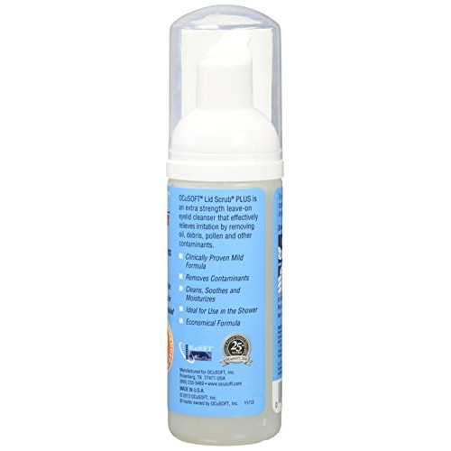 OCuSOFT Lid Scrub Foam Plus, 1.68 fl oz (50ml)