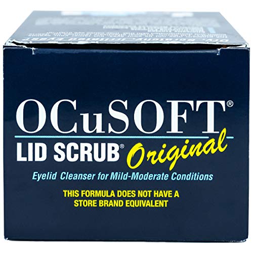 OCuSOFT Lid Scrub Original, Pre-Moistened Pads, 30 Count