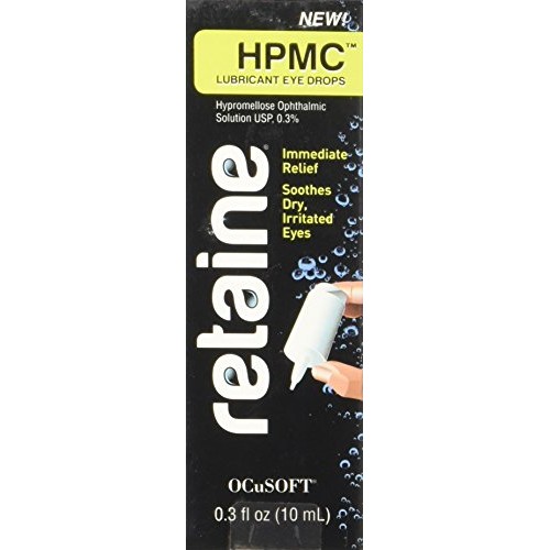 OCuSOFT Retaine HPMC 10 Milliliters, Preservative-Free Lubricant Eye Drops