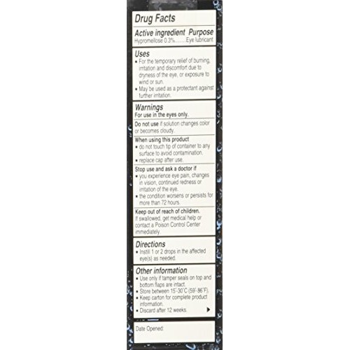 OCuSOFT Retaine HPMC 10 Milliliters, Preservative-Free Lubricant Eye Drops