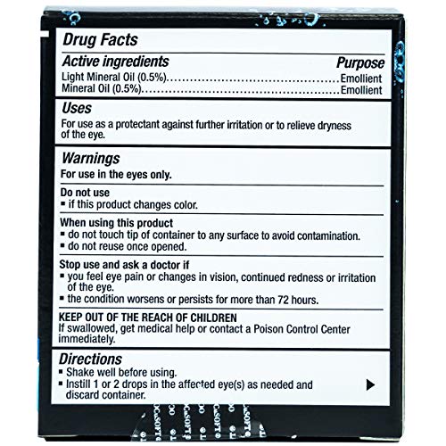 Ocusoft Retaine MGD Ophthalmic Emulsion, Milky White Solution, 30 count Singl...