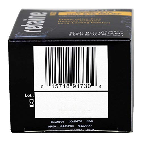 Ocusoft Retaine MGD Ophthalmic Emulsion, Milky White Solution, 30 count Singl...