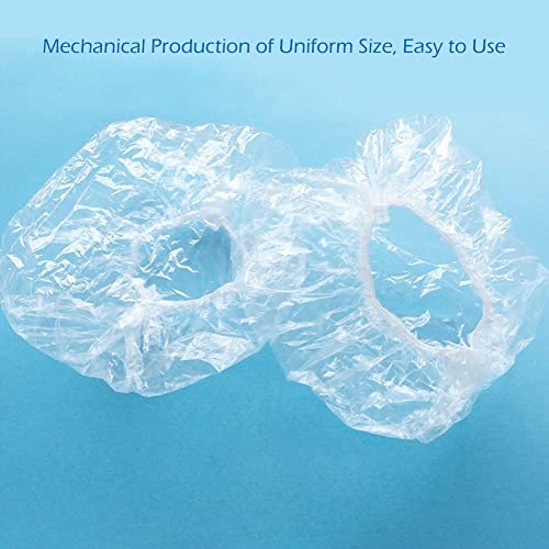 Disposable Ear Covers, Ear Protector Caps, Waterproof Plastic Ear Shower Caps...