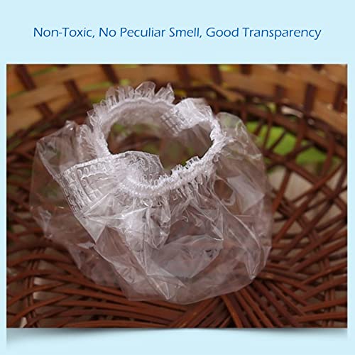 Disposable Ear Covers, Ear Protector Caps, Waterproof Plastic Ear Shower Caps...