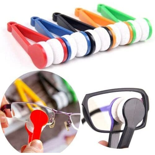 Eyeglass Microfiber Cleaner, Glasses Soft Cleaner Tool, Scratch Remover for E...