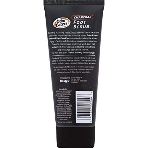 Odor-Eaters Odor Eaters Foot Scrub, Charcoal, 6 Ounce