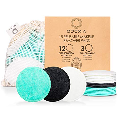 Reusable Makeup Remover Pads | Eco Friendly & Zero Waste Cotton Rounds | Beau...