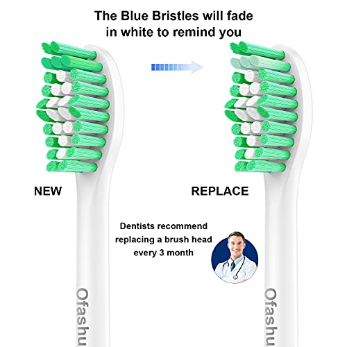 Replacement Heads for Philips Sonicare E-Series - Ofashu Brush Head Compatibl...