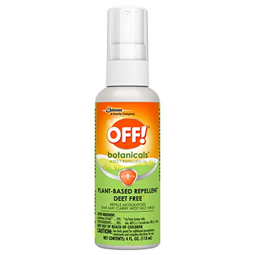 OFF! Botanicals Deet-Free Bug Spray & Mosquito Repellent, 4 oz.
