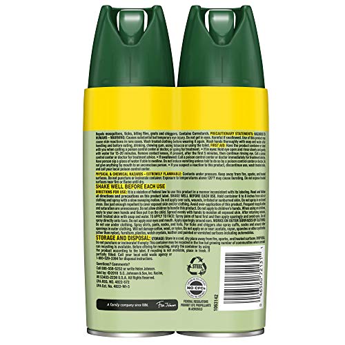 OFF! Deep Woods Bug Spray & Mosquito Repellent, DryTouch Technology, Long Las...