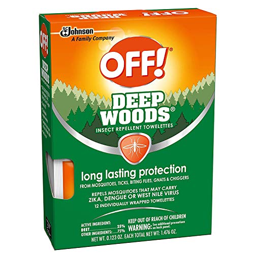 OFF! Deep Woods Towelettes, 12 CT (Pack - 12)