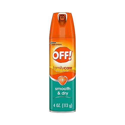 OFF! FamilyCare Bug Spray & Mosquito Repellent, Smooth & Dry, Great for the B...